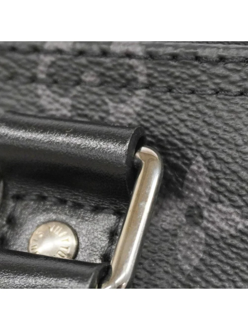 Louis Vuitton Handbag Monogram Eclipse Reverse Keepall Bandouliere 25 Black